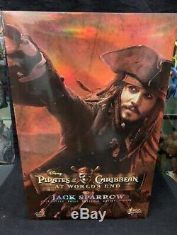 Brand New Jack Sparrow Pirates Des Caraïbes Au Bout Du Monde Hot Toys Mms42