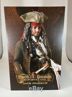 Brand New Jack Sparrow Pirates Des Caraïbes Au Bout Du Monde Hot Toys Mms42