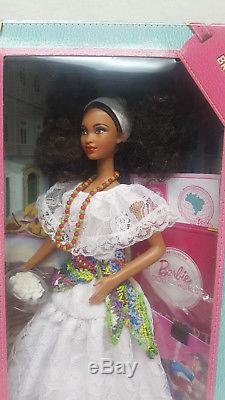 Brésil Barbie / Poupées Du Monde Rose Label / 2011 / New Nrfb