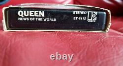 Brian May Autographié/signé Queen News Of The World 8-track Tape Super Rare