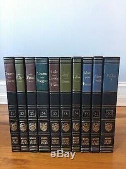 Britanica Grands Livres Du Monde Occidental 54 Volumes Complete Set 1987 Comme Nouveau