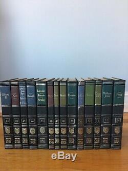 Britanica Grands Livres Du Monde Occidental 54 Volumes Complete Set 1987 Comme Nouveau