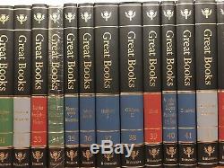 Britannica Grands Livres Du Monde Occidental 1993 Complete Set 60 Comme Neuf