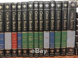 Britannica Grands Livres Du Monde Occidental 1993 Complete Set 60 Comme Neuf