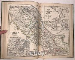 C. 1890, Atlas Antiquus, 12 Cartes De L'ancien Monde, Henry Kiepert, Folio