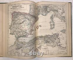 C. 1890, Atlas Antiquus, 12 Cartes De L'ancien Monde, Henry Kiepert, Folio