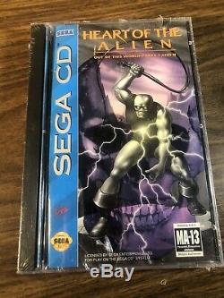 CD Sega Genesis Jeu Vidéo Heart Of The Alien Out Of This World New Sealed