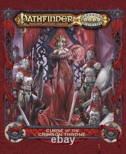 Chemin des aventuriers pour Savage Worlds : Coffret Curse of the Crimson Throne neuf et scellé