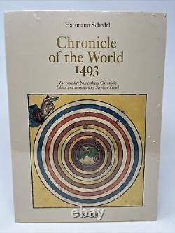 Chronique du monde par Hartmann Schedel 1493 Nuremberg Taschen Nouveau coffret