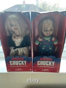 Chucky Doll Sideshow Toy The Worlds La Plus Célèbre Poupée Mariée De Chucky Nouvelle Boîte
