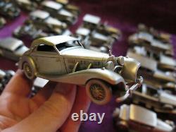 Danbury Mint Pewter Classic Cars Of The World Collection/25 Voitures Neuves