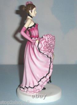 Danseuse de French Can Can Royal Doulton danses du monde Figurine #HN5571 Nouvelle