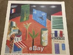 David Hockney Exposition Originale Signée Le Nouveau Festival Mondial Des Arts 1982