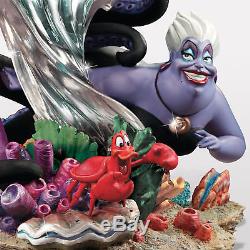 Disney Le Petit Mermaid Ariel Partie De Son Monde Sculpture Nouveau