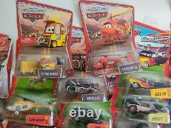 Disney Pixar The World Of Cars Race O Rama Lot Of 47 Die Cast Toy Car Figues Nouveau