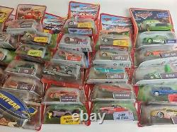 Disney Pixar The World Of Cars Race O Rama Lot Of 47 Die Cast Toy Car Figues Nouveau