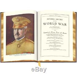Easton Press Histoire Pictoriale De La Guerre Mondiale Édition Deluxe