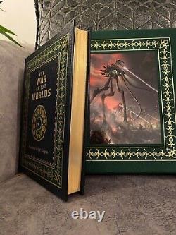 Easton Press LA GUERRE DES MONDES Édition Deluxe Limitée Illustrée NEUF