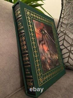 Easton Press LA GUERRE DES MONDES Édition Deluxe Limitée Illustrée NEUF