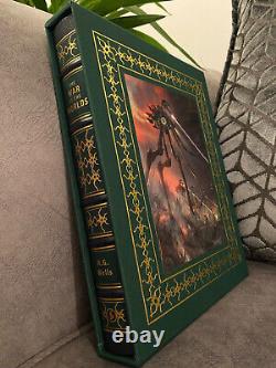 Easton Press LA GUERRE DES MONDES Édition de luxe limitée illustrée NEUF