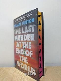 Édition signée - La Dernière Meurtre à la Fin du Monde par Stuart Turton - Nouveau