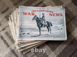 Ensemble de magazines de la Première Guerre mondiale 'The Illustrated War News' 1914