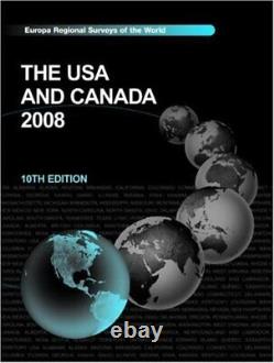 États-unis Et Canada 2008 (europa Regional Surveys Of The World) Par Routledge New