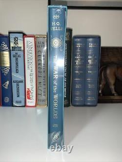 Folio Society La Guerre Des Mondes H. G. Wells Sci Fi Livre Nouveau Et Scellé