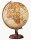 Globe Du Monde Avec Support Antique Ocean Desktop Atlas Diamètre 12 Pouces Nouveau
