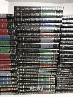 Grands livres de la civilisation occidentale Britannica, ensemble de 60 volumes neufs