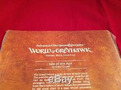 Gt6 Monde De Greyhawk Île De La Singe 9153 V. 1985 Ad & D Newithsealed / Enveloppe De Rétrécissement