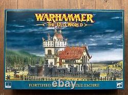 Guerre de Fantaisie de Warhammer La Vieille Forteresse du Monde de l'Empire NEUVE SOUS BLISTER