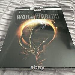 Guerre des Mondes Rare UK 4K UHD Blu-ray SteelBook NEUF & SCELLÉ Tom Cruise