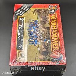 Guerriers de l'Empire de Warhammer Régiment Fantaisie du Vieux Monde Scellé 1998