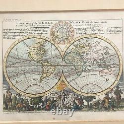 Herman Moll Une Nouvelle Carte Du Monde Entier Vers 1732 Californie Comme Île