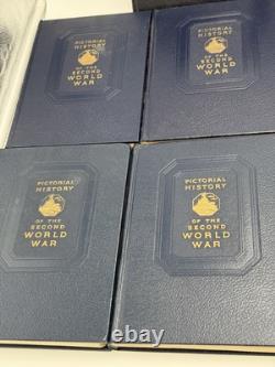 Histoire Picturale de la Seconde Guerre Mondiale 1944-49 Ensemble de 10 Volumes Vintage