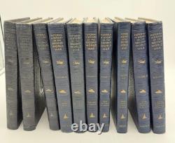 Histoire Picturale de la Seconde Guerre Mondiale 1944-49 Ensemble de 10 Volumes Vintage