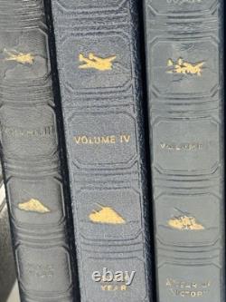 Histoire Picturale de la Seconde Guerre Mondiale 1944-49 Ensemble de 10 Volumes Vintage
