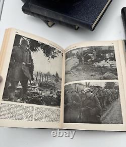 Histoire Picturale de la Seconde Guerre Mondiale 1944-49 Ensemble de 10 Volumes Vintage