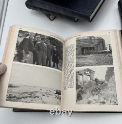 Histoire Picturale de la Seconde Guerre Mondiale 1944-49 Ensemble de 10 Volumes Vintage