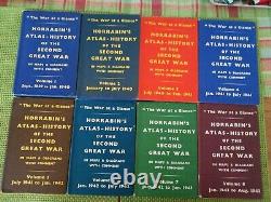 Horrabins Atlas-histoire De La Seconde Guerre Mondiale 8 Volumes