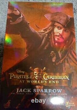 Hot Toys 1/6 Capitaine Jack Sparrow Pirates Des Caraïbes À World’s End Nouveau