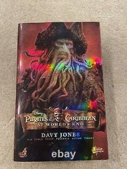 Hot Toys Mms62 1/6 Pirates Des Caraïbes At Worlds End Davy Jones Flambant Neuf