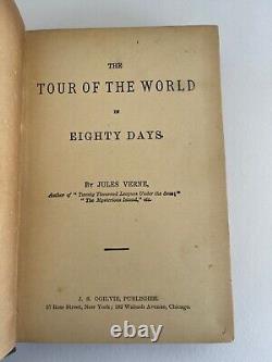 JULES VERNE / Le Tour du Monde en 80 jours J S Ogilvie publ. 1890