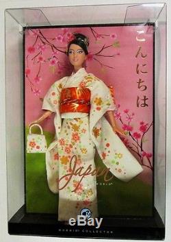 Japon Barbie Doll (dolls Of The World) (platinum Label) (nouveau)