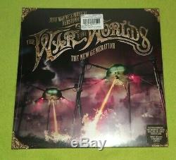 Jeff Waynes Musical Guerre Des Mondes Nouvelle Génération De Disque Vinyle Album New