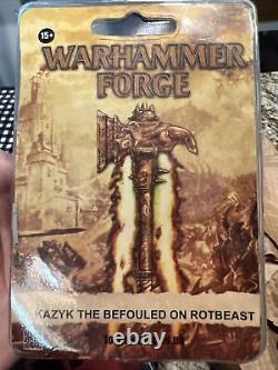 KAZYK LE MONDE SOUILLÉ DE LA FORGE GUERREHAMMER BATAILLE FANTASY ÂGE DE SIGMAR Neuf dans la boîte