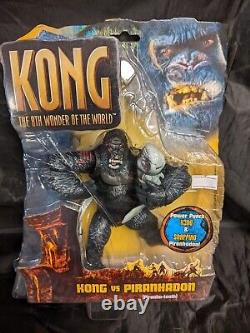 KONG contre PIRANHADON. La 8ème Merveille du Monde Figurine. État Neuf et Non Ouvert