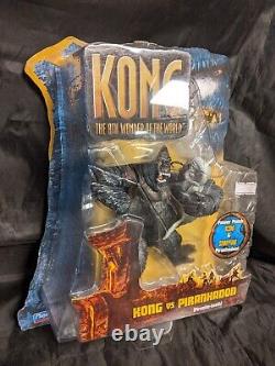 KONG contre PIRANHADON. La 8ème Merveille du Monde Figurine. État Neuf et Non Ouvert