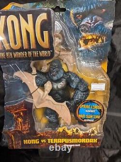 KONG contre TERAPUSMORDAX. Figurine 8ème Merveille du Monde. État Neuf et Non Ouvert